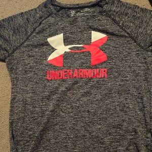 Under armour grey short sleeve